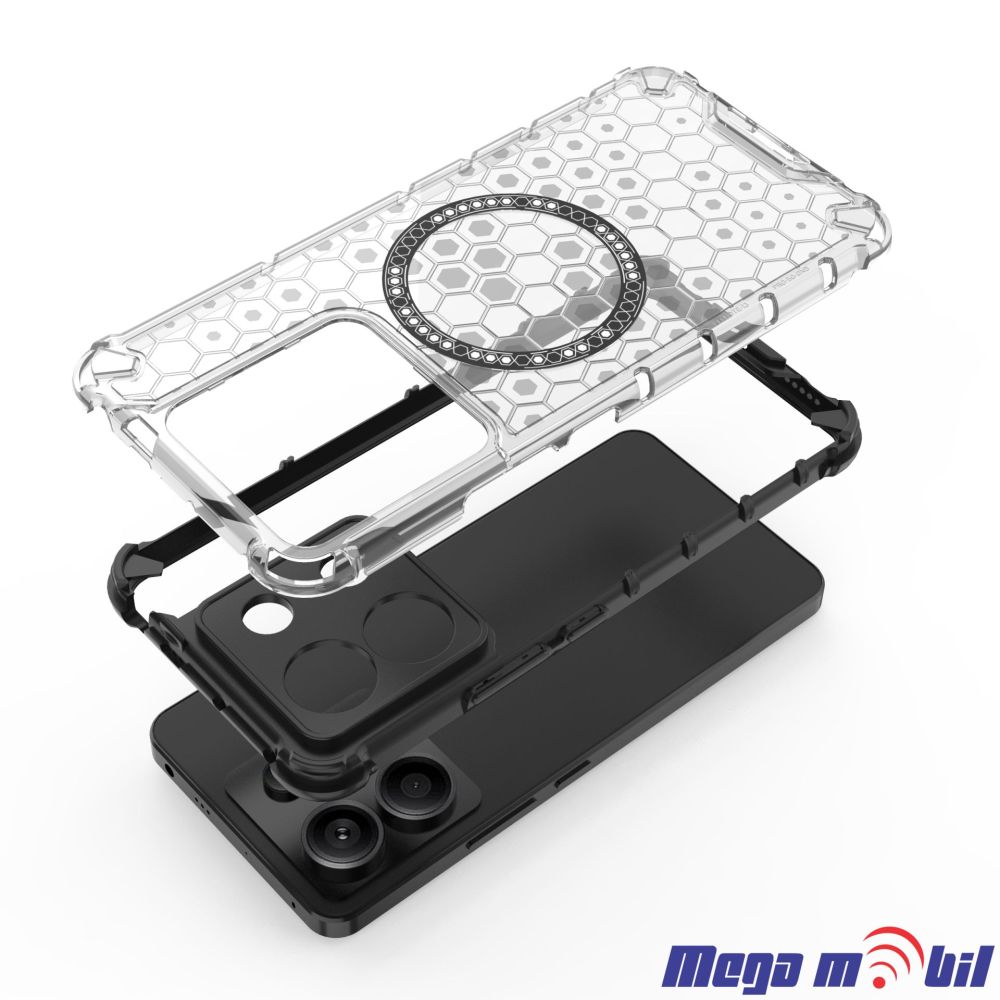 Futrola Xiaomi Redmi 14T Pro Hexagon transparent.